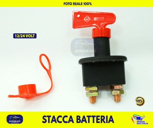 Interruttore stacca batteria - interruttore,