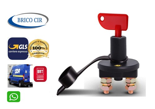 Interruttore stacca batteria - interruttore,