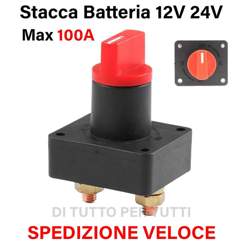 Stacca batteria moto - batteria,