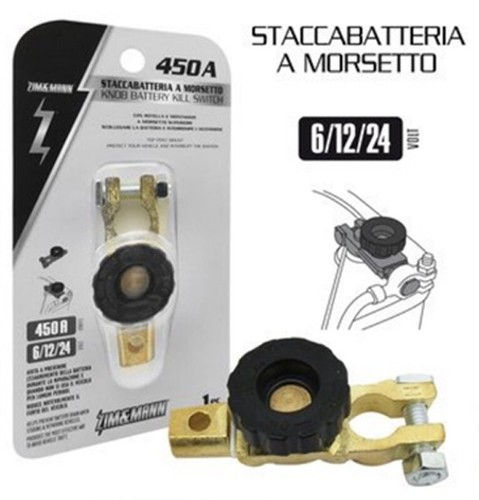 Staccabatteria morsetto - staccabatteria, a