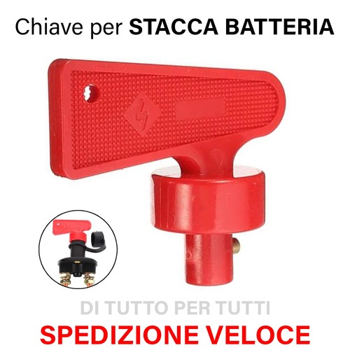 Chiave per staccabatteria - per,