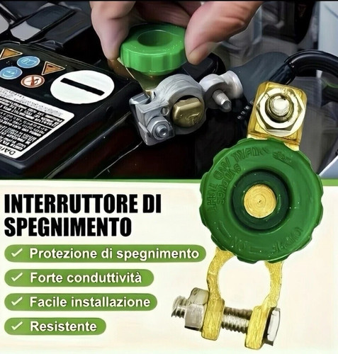 Interruttore stacca batteria - interruttore,