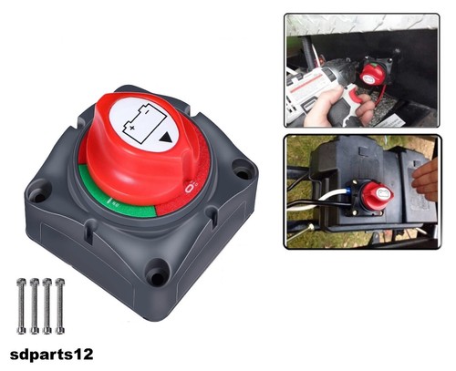 Stacca batteria 12v 24v 48v - stacca, on